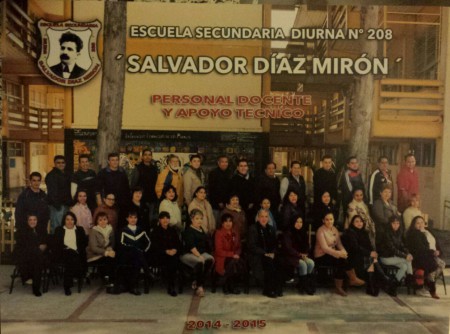 Un recuerdo del equipo de trabajo.  Nov.28.2014